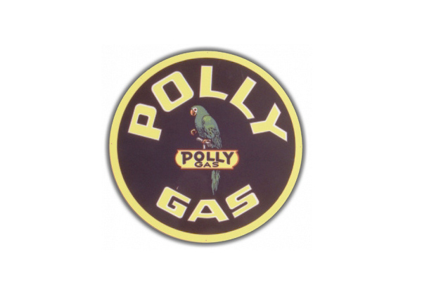 Polly Gas Vintage Sign by SignPast