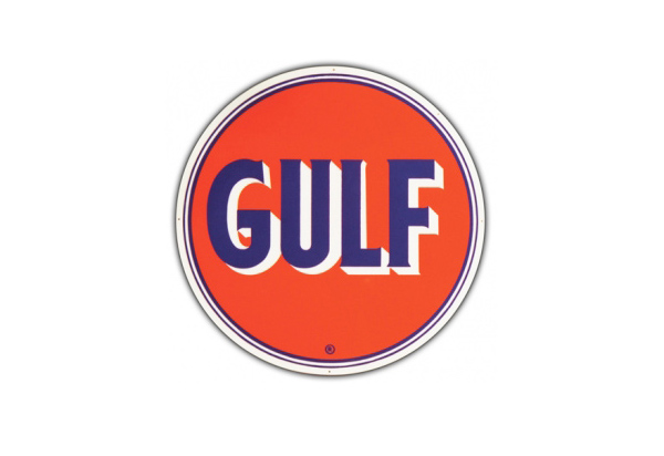 Gulf Oil Vintage Sign by SignPast