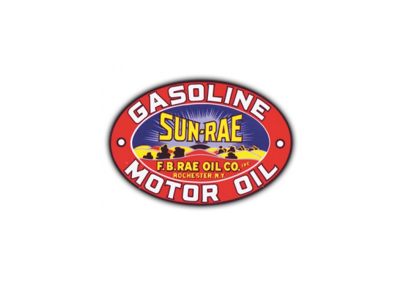 Sun-Rae Gas Vintage Sign by SignPast