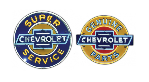 Chevrolet Neon Sign by SignPast