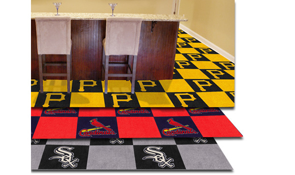 Fanmats MLB Carpet Floor Tiles