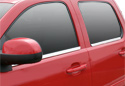 Image is representative of Putco Stainless Steel Window Trim.<br/>Due to variations in monitor settings and differences in vehicle models, your specific part number (97504) may vary.