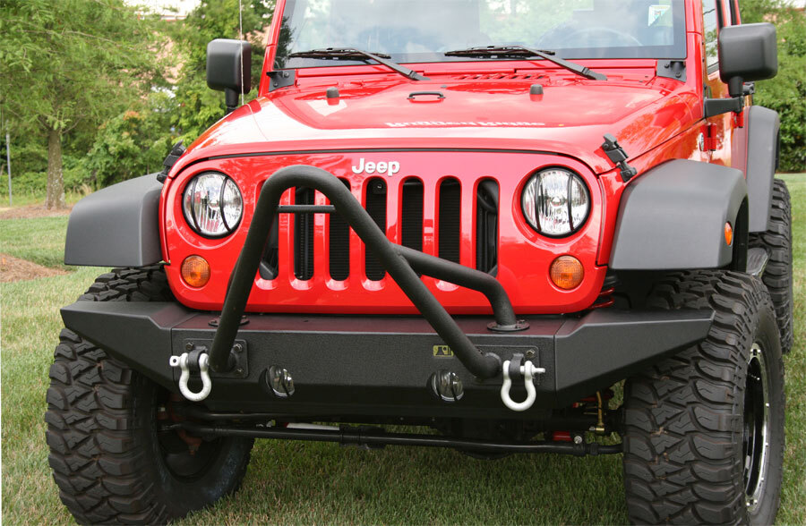 20072018 Jeep Wrangler Rugged Ridge Front XHD Bumper Rugged Ridge