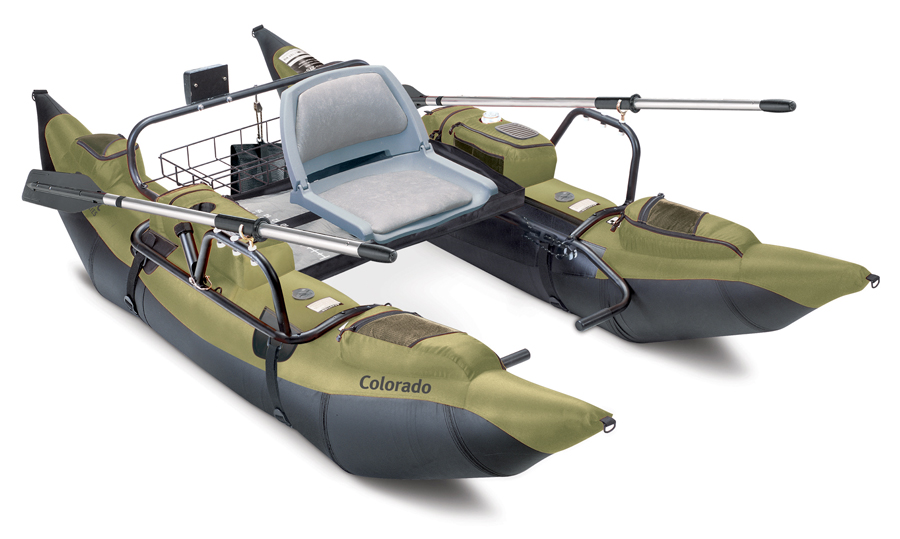 Colorado XT Pontoon Boat, Classic Accessories Inflatable Fishing Boat 