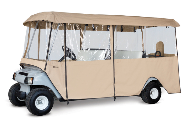 Classic Accessories Deluxe 6-Passenger Golf Cart Enclosure