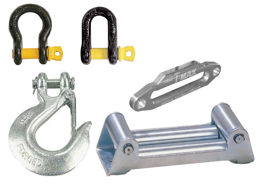 TMax Winch Fairlead, TMax Winch Shackles