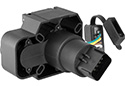 Image is representative of Curt Multi-Function Trailer Wiring Plug.<br/>Due to variations in monitor settings and differences in vehicle models, your specific part number (57101) may vary.