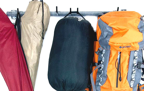 Monkey Bars Camping Gear Rack