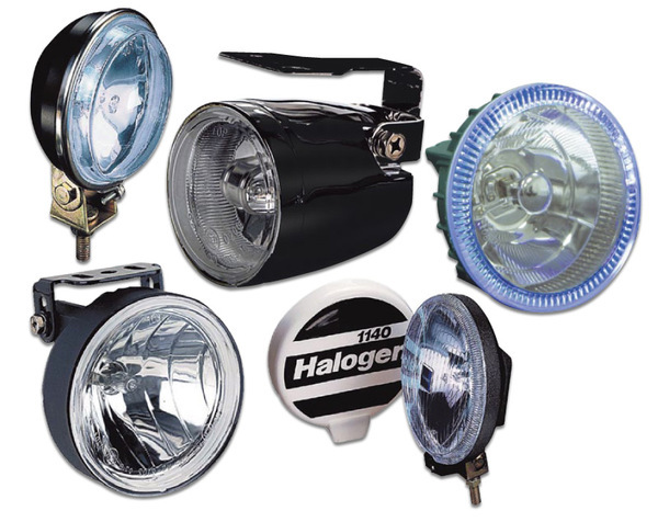 Street Scene Round Driving Lights