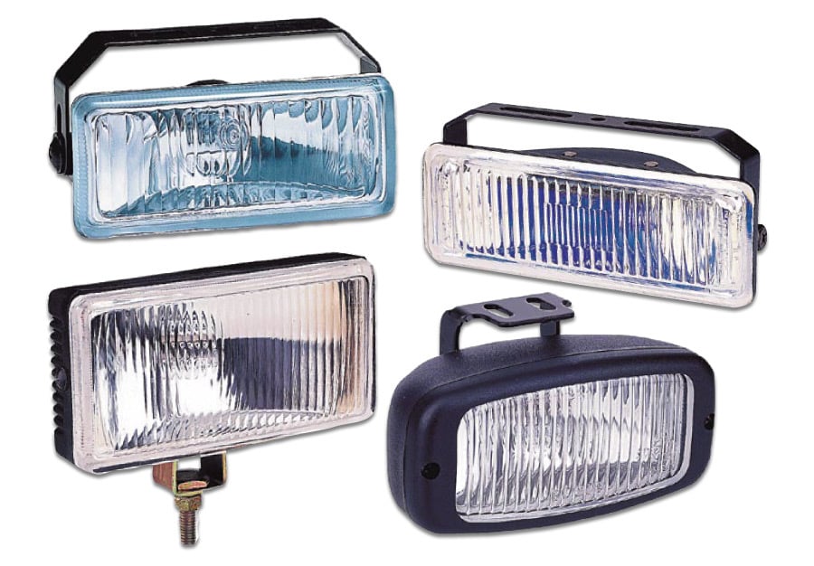 Jeep halogen lights rectangle