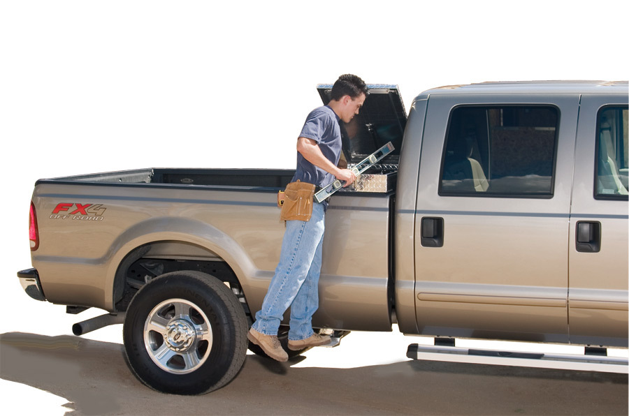 Carr Tool Box Step, Carr Truck Bed Steps