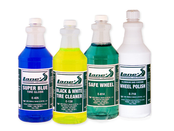 Lane's Chrome Wheel & Tire Cleaner Kit