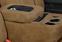 Image is representative of Saddleman Windsor Velour Seat Covers.<br/>Due to variations in monitor settings and differences in vehicle models, your specific part number (17945-09) may vary.