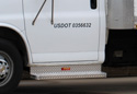 Image is representative of Owens Commercial Running Boards.<br/>Due to variations in monitor settings and differences in vehicle models, your specific part number (82017G) may vary.