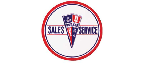 Hudson Sales & Service Vintage Sign by SignPast