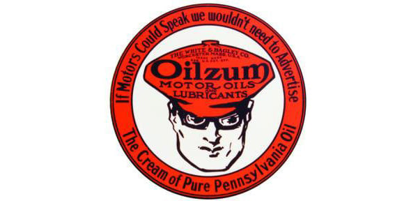 Oilzum Motor Oil Vintage Sign by SignPast