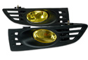 Image is representative of Spec-D Fog Lights.<br/>Due to variations in monitor settings and differences in vehicle models, your specific part number (LF-DAK05GOEM-HZ) may vary.