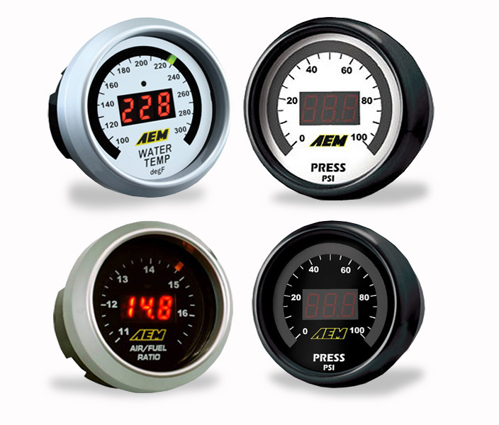 AEM Digital Gauges, AEM Digital Pressure Gauges