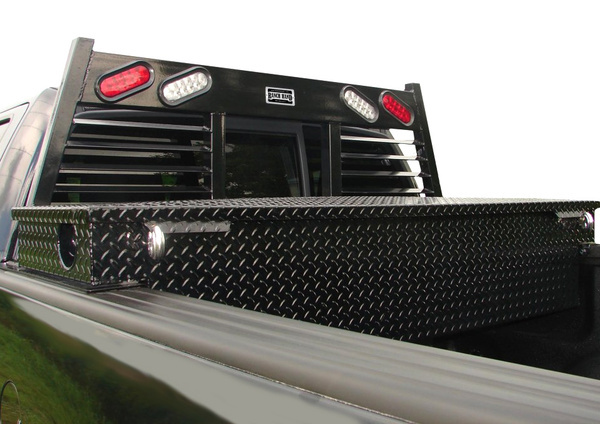 Ranch Hand Window Cut Headache Rack, Ranch Hand Louvered Headache Rack