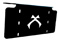 Image is representative of Vision X License Plate Light Bar Bracket.<br/>Due to variations in monitor settings and differences in vehicle models, your specific part number (XIL-LICENSEP) may vary.