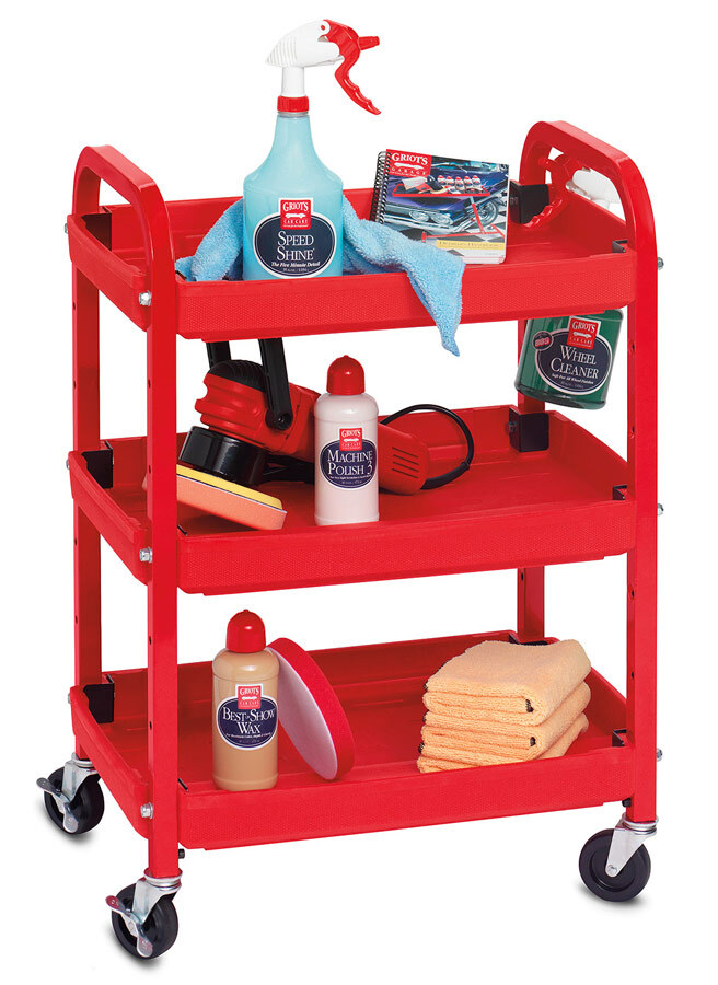 Griot's Garage Compact Detailing Cart, Free Shipping on Auto Detailing