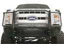 Image is representative of Aries Pro Series Grille Guard.<br/>Due to variations in monitor settings and differences in vehicle models, your specific part number (P1050) may vary.