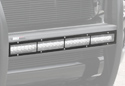 Image is representative of Aries Pro Series Grille Guard.<br/>Due to variations in monitor settings and differences in vehicle models, your specific part number (P4088) may vary.