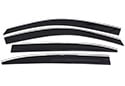Image is representative of AVS Matte Black Seamless Window Deflectors.<br/>Due to variations in monitor settings and differences in vehicle models, your specific part number (1774004) may vary.