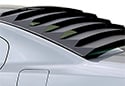 Image is representative of Willpak Rear Window Louvers.<br/>Due to variations in monitor settings and differences in vehicle models, your specific part number (10617) may vary.