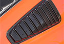 Image is representative of Willpak Side Window Louvers.<br/>Due to variations in monitor settings and differences in vehicle models, your specific part number (24467) may vary.