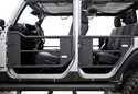 Image is representative of Rampage Trail Doors.<br/>Due to variations in monitor settings and differences in vehicle models, your specific part number (7695) may vary.