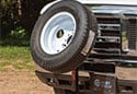 Curt Hitch Mounted Spare Tire Mount