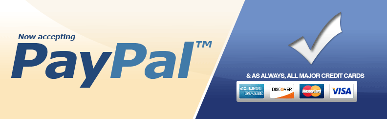 Now Accepting PayPal