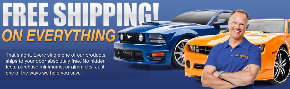 Free Shipping! on EVERYTHING