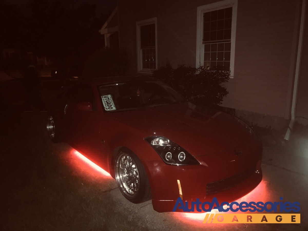 XK Glow UFO Style Remote Control Multicolor LED Underbody Kit photo by Anna G