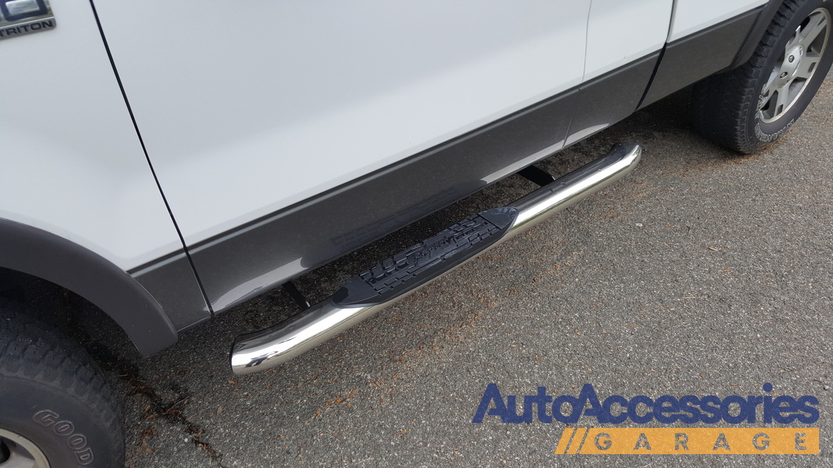 Raptor OE Style Nerf Bars 4" and 5" Curved Nerf Bars