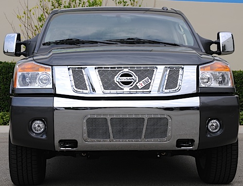 2009 Nissan titan billet grille #8