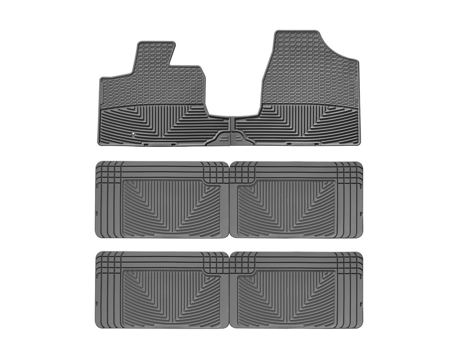 2008 Chrysler town and country rubber floor mats #3