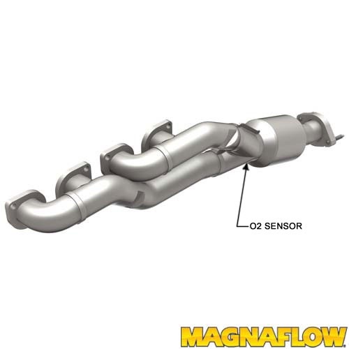2000 Bmw 540i catalytic converter #3