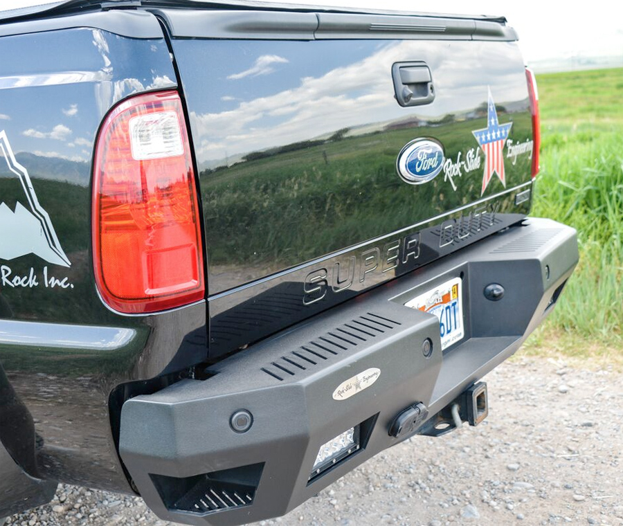 20082016 Ford F250 RockSlide Engineering Aluminum Rear Bumper RockSlide RBF101SDA