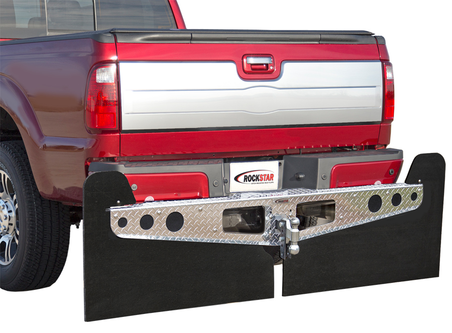 20092018 Dodge Ram 1500 ROCKSTAR Hitch Mount Mud Flaps ROCKSTAR A10400122