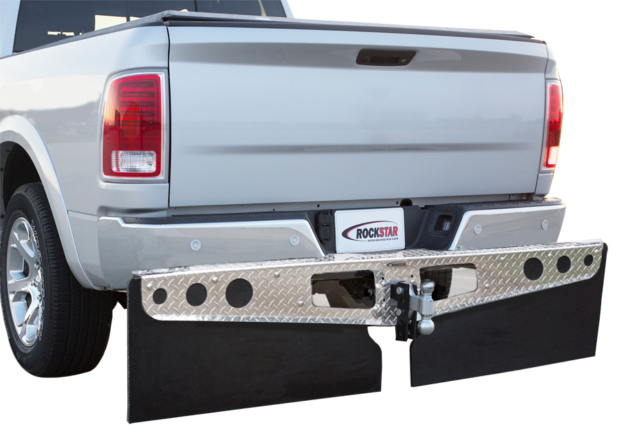 20152018 Chevy Silverado ROCKSTAR Hitch Mount Mud Flaps ROCKSTAR A10200721
