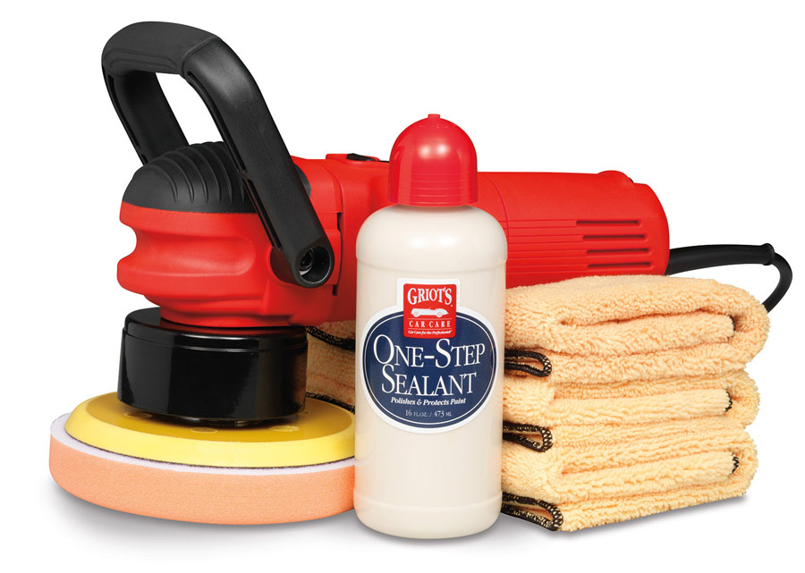 Griot's Garage Starter Orbital Buffer Kit Free Shipping