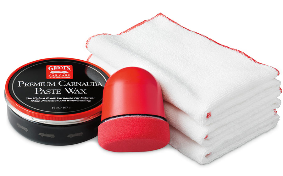 Griot's Garage Premium Carnauba Paste Wax Kit Free Shipping