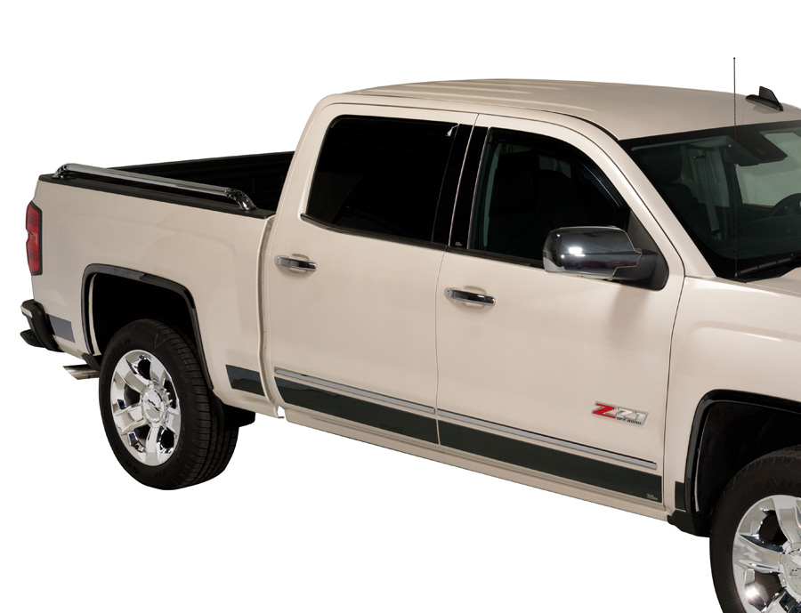 20142018 Chevy Silverado Putco Stainless Steel Rocker Panels Putco