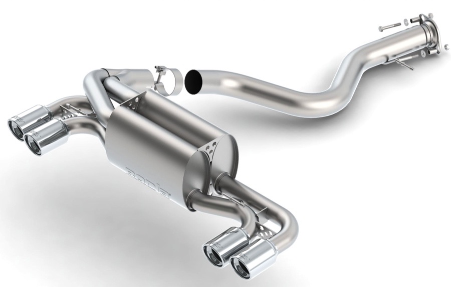 Bmw 135i borla exhaust #5