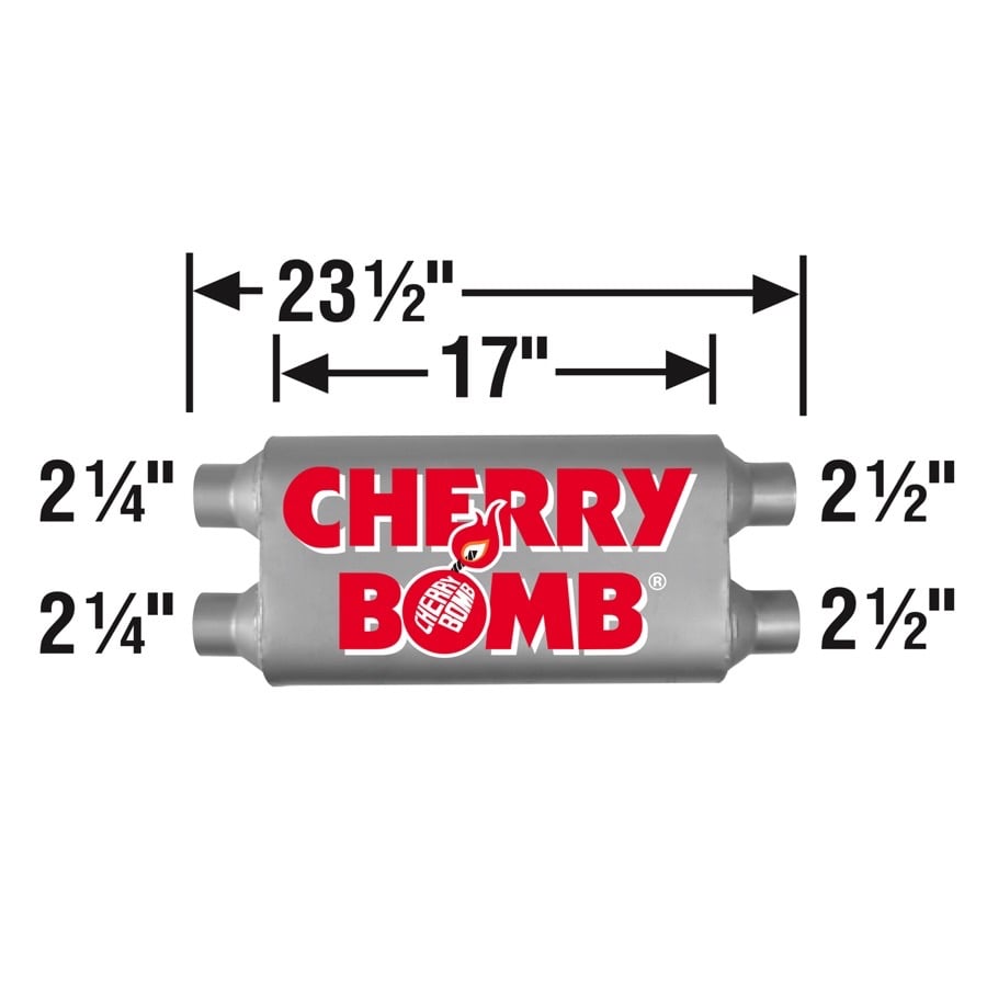 Cherry Bomb 88115CB Vortex Muffler