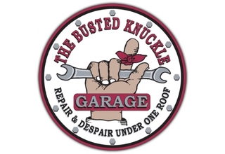 SignPast Busted Knuckle Garage Steel Sign 00109 SignPast Busted Knuckle Garage Steel Sign 00109