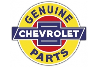SignPast Genuine Chevrolet Parts Steel Sign  00125