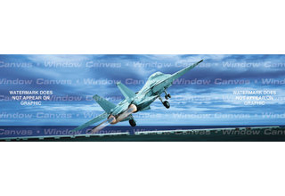 Window Canvas Air Military Window Graphic  WC201007-0